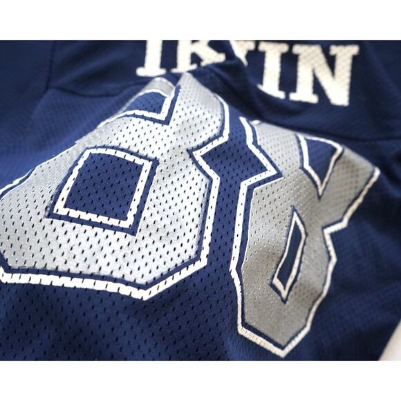 Vintage 90s LOGO 7 Dallas Cowboys Michael Irvin Football Jersey Medium - Picture 3 of 4